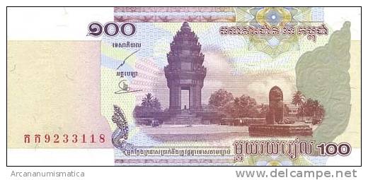 CAMBOYA  100 RIELS  2001  KM#53  PLANCHA/SC/UNC   DL-5938 - Cambodia