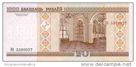 BIELORRUSIA/BELARUS  20 RUBLOS 2000  KM#24  PLANCHA/UNC   DL-5958 - Belarus