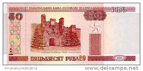 BIELORRUSIA/BELARUS  50 RUBLOS 2000  KM#25  PLANCHA/UNC   DL-5960 - Belarus