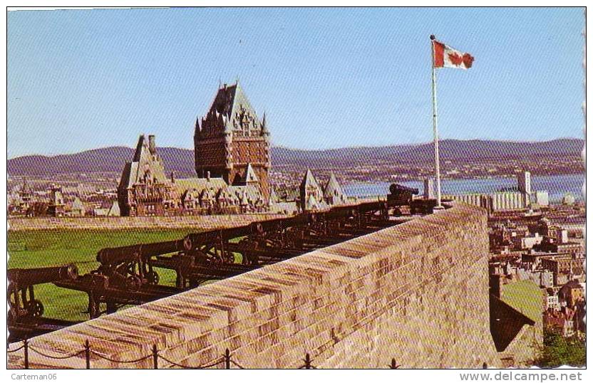 Canada - Quebec - Le Panorama Est Splendide Vu Du Sommet De La Citadelle - Québec - Château Frontenac