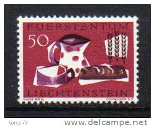 LIECH21 - LIECHTENSTEIN 1963 : Fame N. 382  *** - Unused Stamps