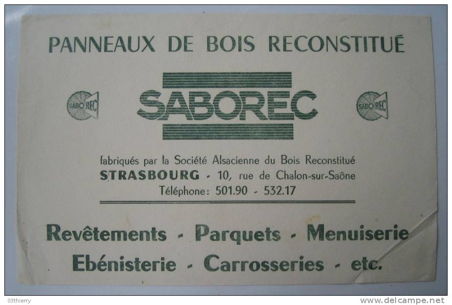 BUVARD-PANNEAUX DE BOIS SABOREC- - B