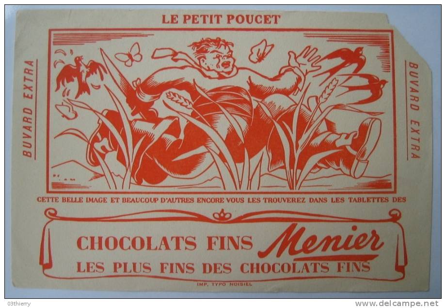 BUVARD-CHOCOLAT MENIER- - Kakao & Schokolade