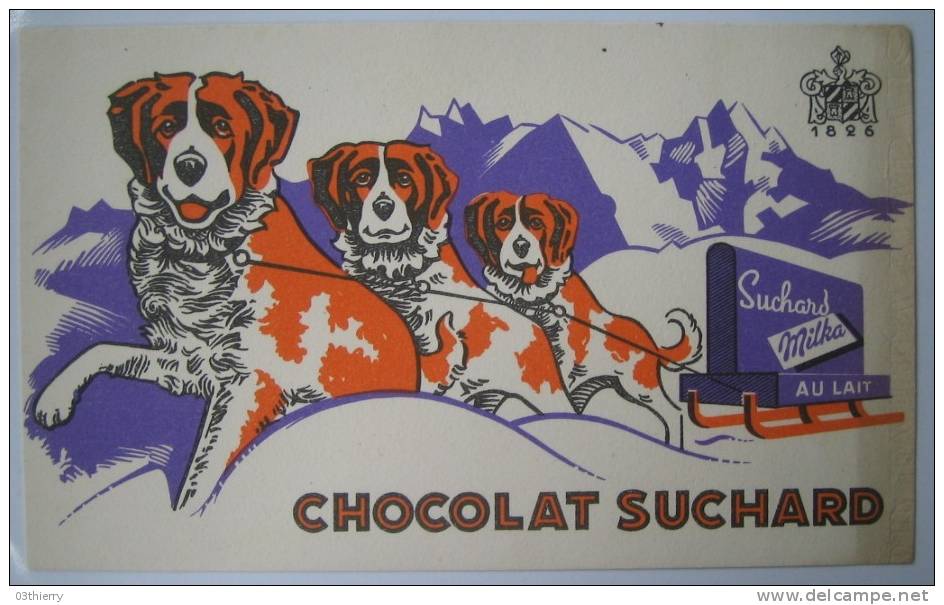 BUVARD-MILKA AU LAIT- - Cocoa & Chocolat