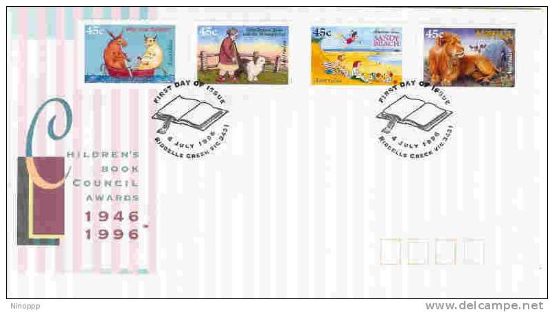 Australia  1996 Childrens Book Council Self Adhesive   FDC - FDC