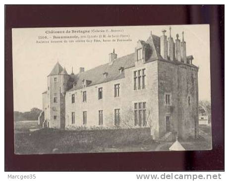 29041beaumanoir Près Quintin édit.hamonic N° 1106 Chateau , Guy Eder Baron De Fontenelle Belle Carte Précurseur - Quintin