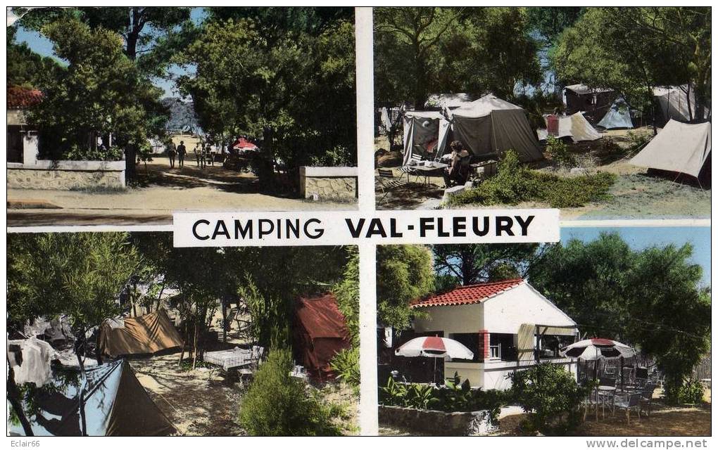 06       (Boulouris)      CAMPING VAL-FLEURY    CP SM   Petit Format   Multis-vues - Boulouris