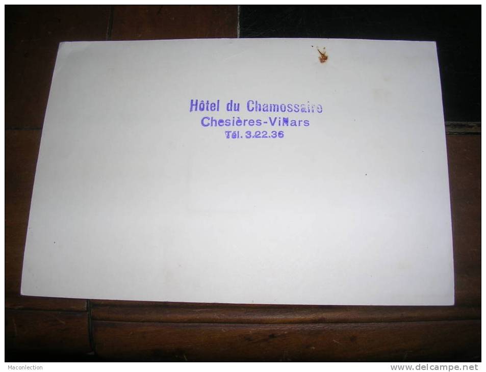 Photo......Hotel Du Chamossaire  Chesieres Villars - Villars-les-Moines