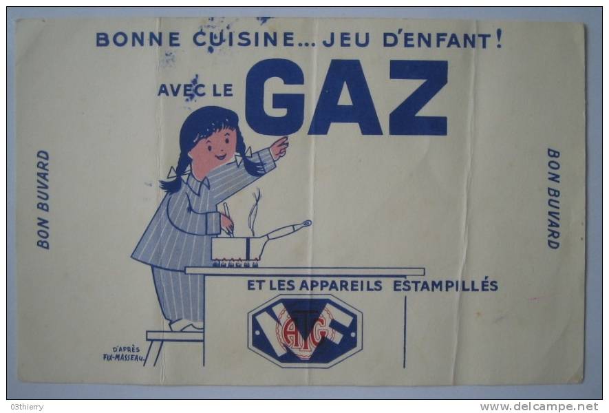 BUVARD-BONNE CUISINEAU GAZ- - Elektrizität & Gas