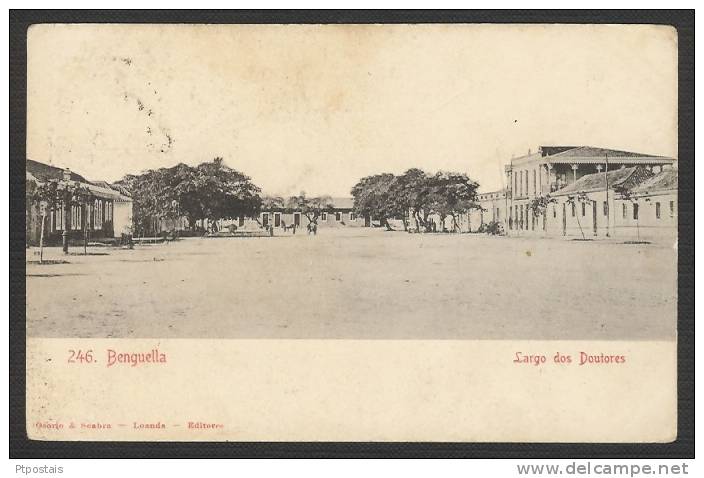 ANGOLA (Portugal Province De L´Afrique Occidentale) - Benguela, Largo Dos Doutores - Angola