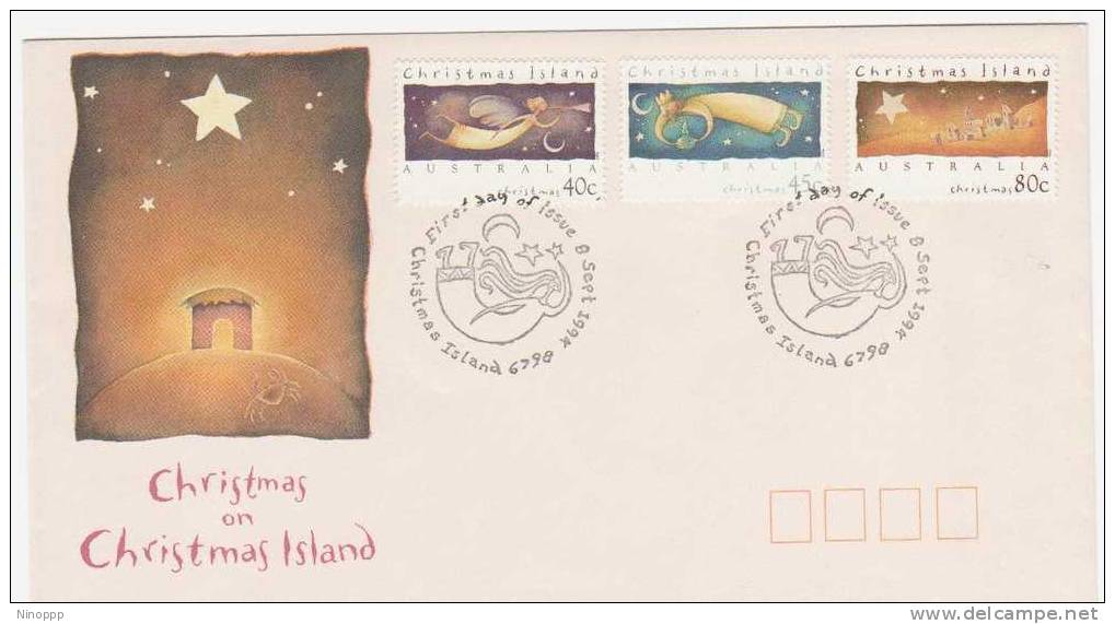 Christmas Island 1994  Christmas   FDC - Christmaseiland