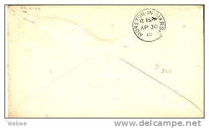 NZO008a / Cook Inseln Mi.21b Brief Nach Campden  England 1912 - Cookinseln