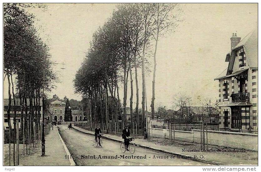 D18 - SAINT AMAND MONTROND  -  Avenue De La Gare P.O. - Saint-Amand-Montrond