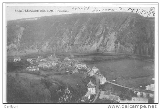 72 // SAINT LEONARD DES BOIS / Panorama /  M Collasse édit - Saint Leonard Des Bois