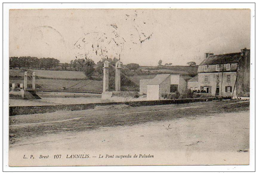 Laninlis Le Pont Suspendu De Paluden - Autres & Non Classés