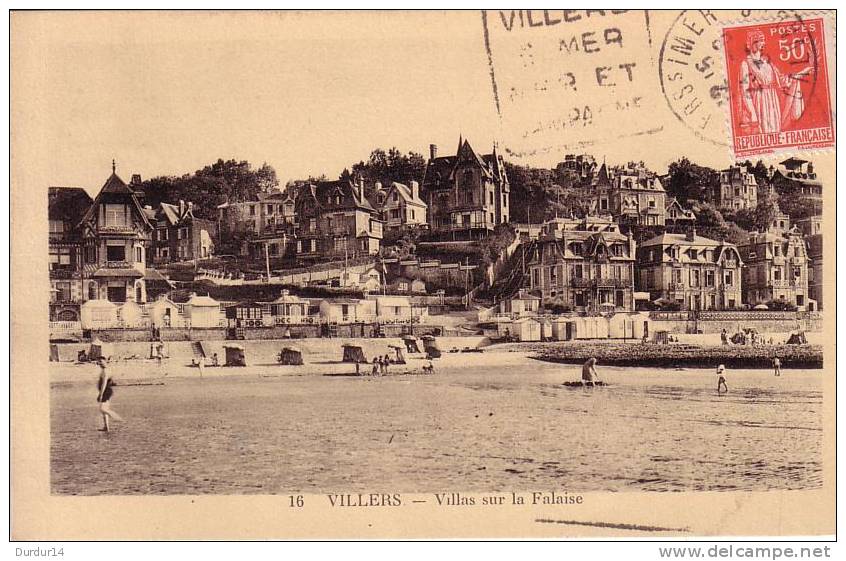 VILLERS-SUR-MER (Calvados).   Villas Sur La Falaise - Villers Sur Mer