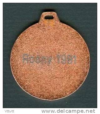 Sports : Médaille Football (1991), Rosny-sur-Seine (78,Yvelines) - Autres & Non Classés