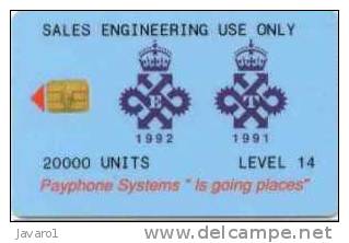 20000u LEVEL 14 SALES ENG. USE QUEENS AWARD - To Identify