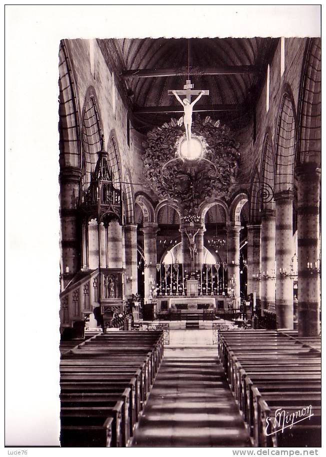 CANY BARVILLE -  Intérieur De L´Eglise  SAINT MARTIN  -  N° 8980 - Cany Barville