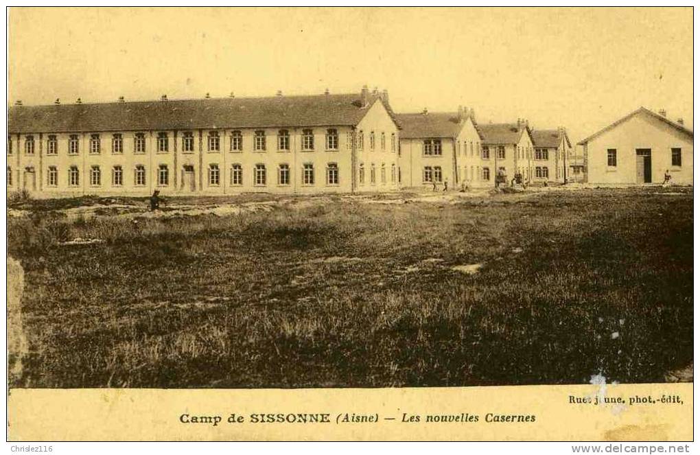 02 Camp De SISSONNE Les Nouvelles Casernes - Sissonne