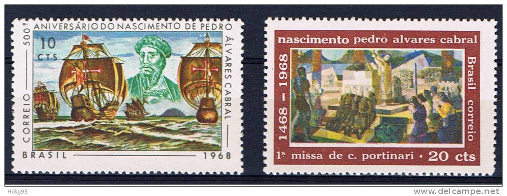 BR+ Brasilien 1968 Mi 1171 1175** - Unused Stamps