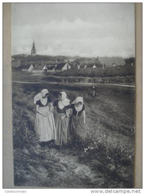 7096 NEDERLAND HOLANDA  WALCHERSCH DORPGEZICHT    AÑOS / YEARS / ANNI  1910 - Westkapelle