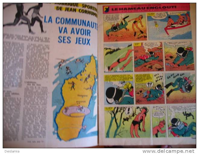 SPIROU N°1143 DU 10 / 3 / 1960. 1ER PLAT DE MORRIS - Spirou Magazine