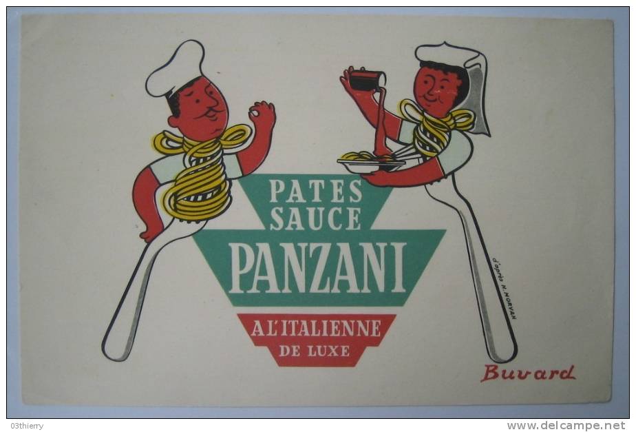 BUVARD-PATES SAUCE PANZANI- - Food