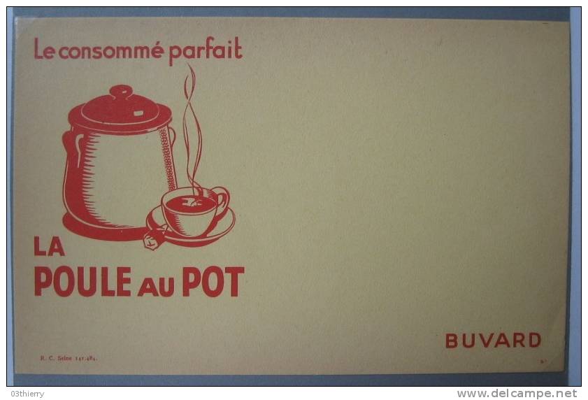 BUVARD-POTAGE LA POULE AU POT- - Suppen & Sossen