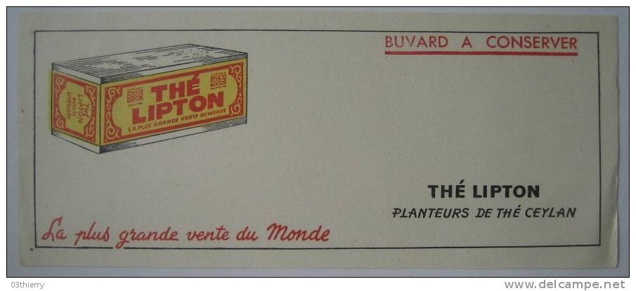 BUVARD-THE LIPTON- - T