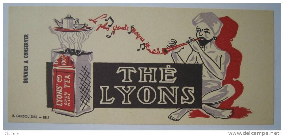 BUVARD-THE LYONS- - T