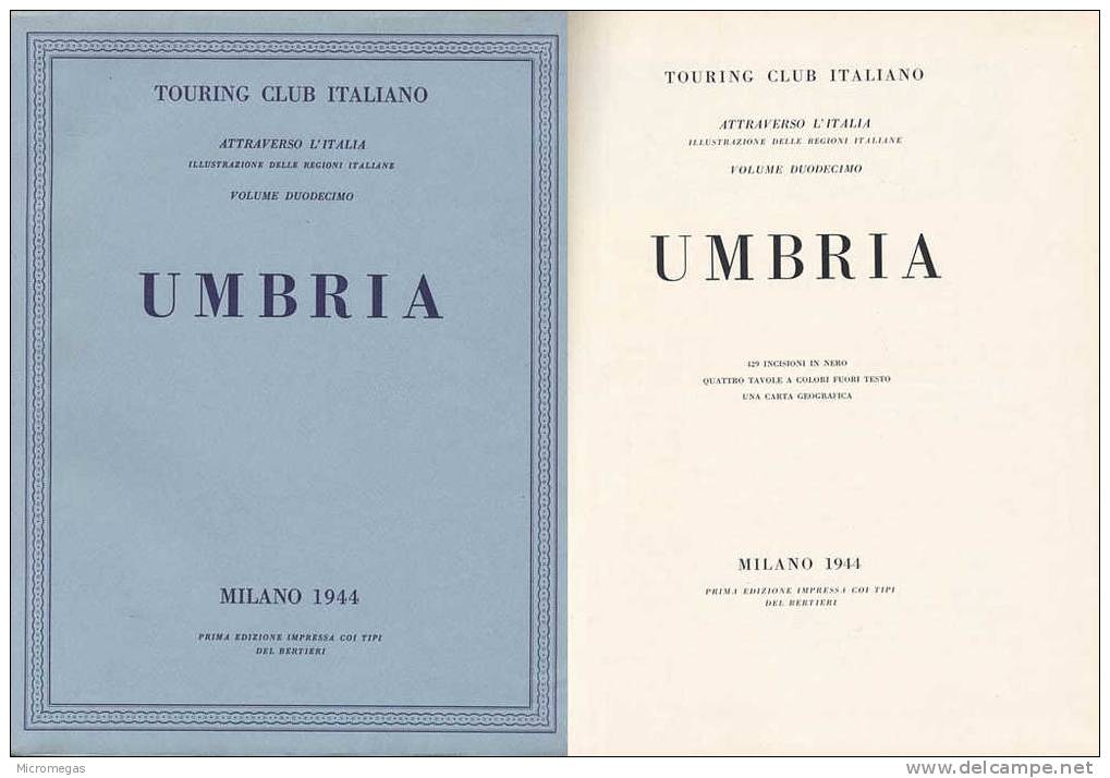 Umbria - Livres Anciens