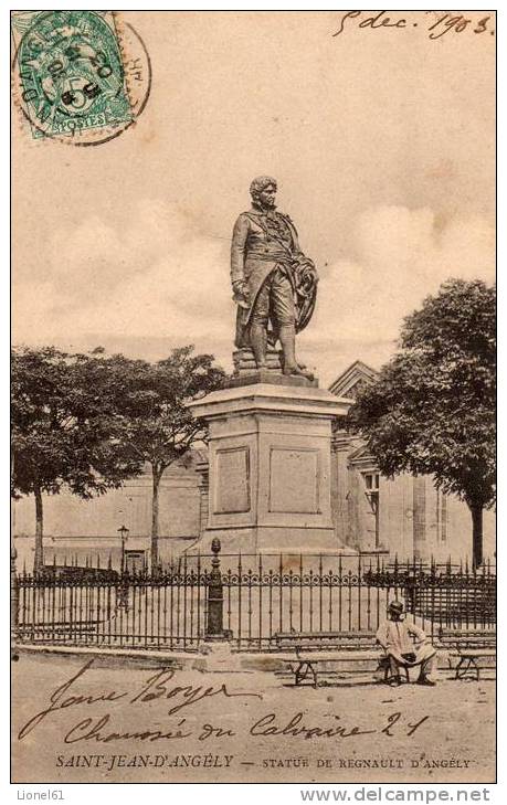 SAINT-JEAN-D'ANGELY : (17) Statue De Regnault D'Angely - Saint-Jean-d'Angely