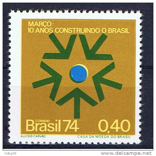 BR+ Brasilien 1974 Mi 1429** - Unused Stamps