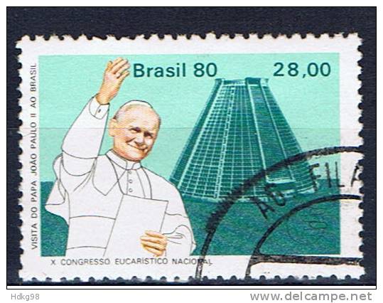 BR+ Brasilien 1980 Mi 1774 Johannes Paul II. - Oblitérés