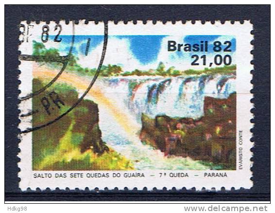 BR+ Brasilien 1982 Mi 1895-96 Wasserfälle - Oblitérés