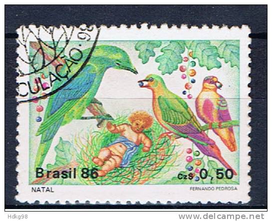 BR+ Brasilien 1986 Mi 2192-93 - Gebruikt