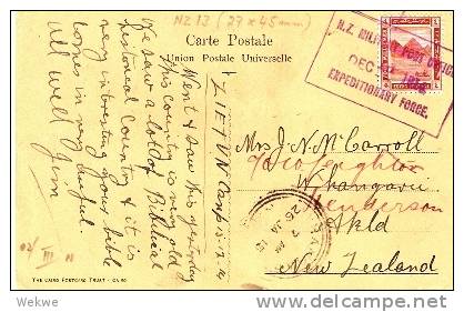 NZ075 / P.O.13 Exped.Forces In Ägypten 1915,Feldpost Frankiert - Covers & Documents