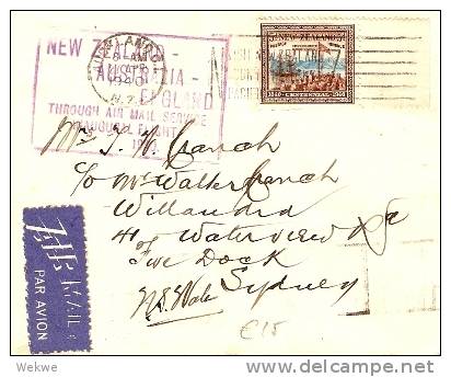 NZ078 / Erstflug 1940,First Flight - Lettres & Documents