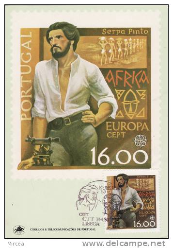 3882 -  Portugal 1980 - Carte Maximum - 1980