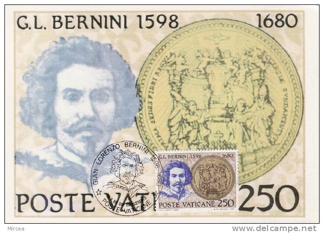 3840 -  Vatican 1980 - Carte Maximum - Maximumkarten (MC)