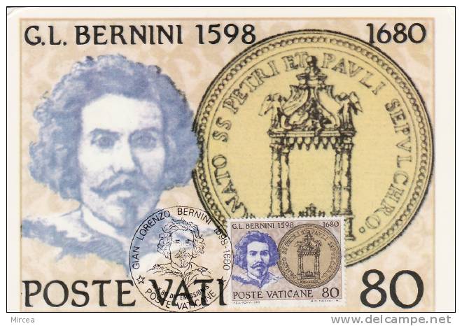 3838 -  Vatican 1980 - Carte Maximum - Maximumkarten (MC)