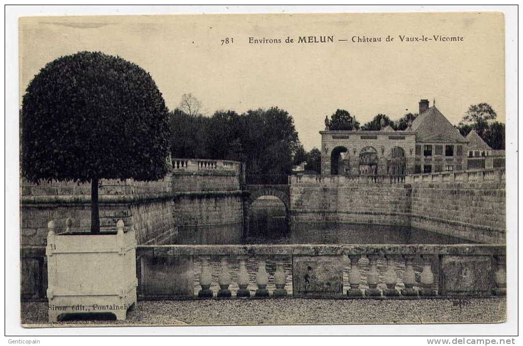 I5 - VAUX-le-VICOMTE - Le Château (environs De Melun) - Vaux Le Vicomte