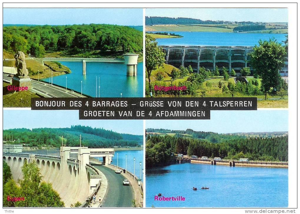 Bonjour Des 4 Barrages (Gileppe - Bütgenbach - Eupen - Robertville) - Weismes