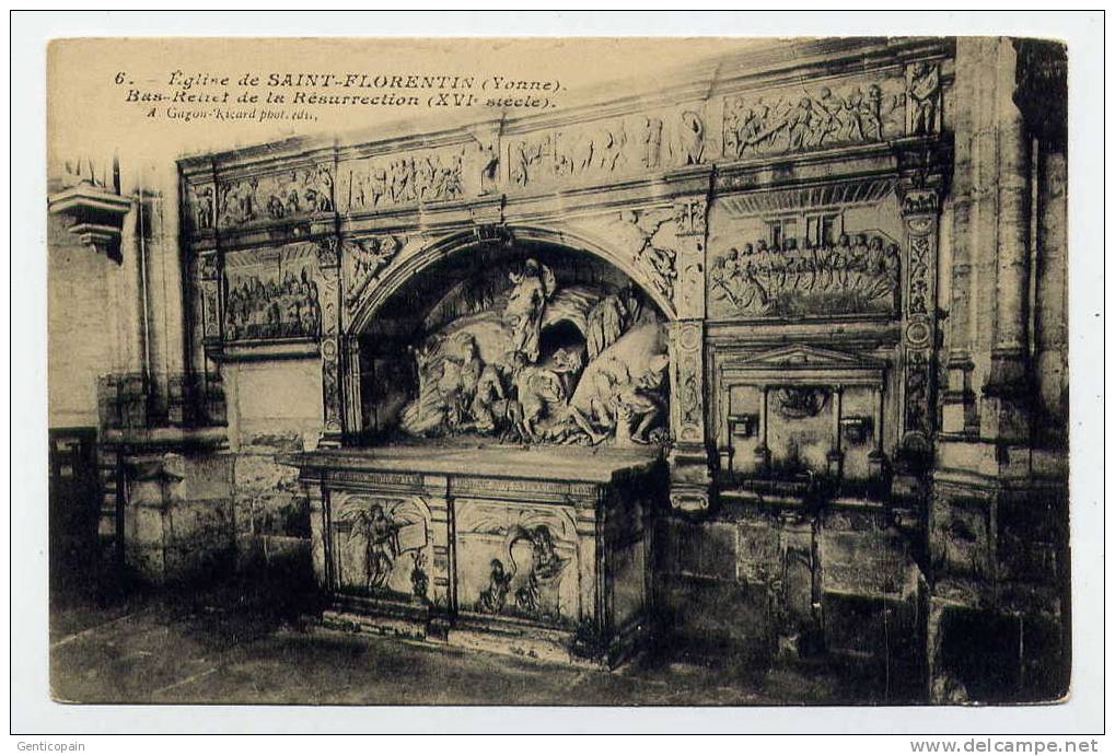 I5 - église De SAINT-FLORENTIN - Bas Relief De La Résurrection - Saint Florentin