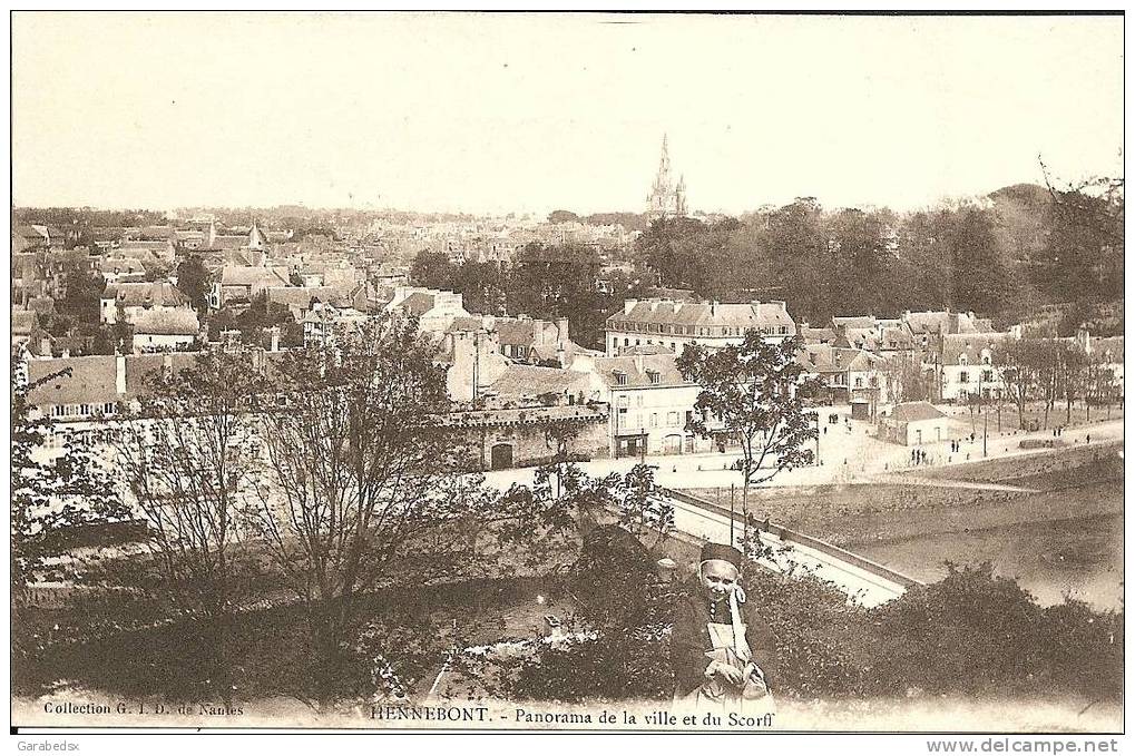 CPA De HENNEBONT - Panorama De La Ville Et Du Scorff. - Hennebont