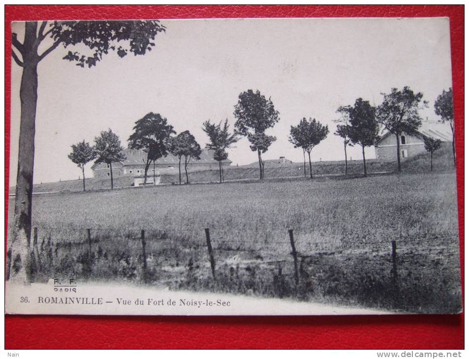 93 - ROMAINVILLE - Vue Du Fort De Noisy-le-Sec. - Romainville