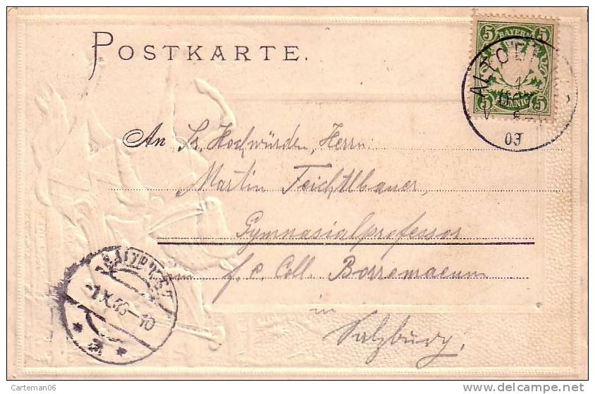 Allemagne - Gruss Aus Altotting (Carte Gauffrée) - Altoetting