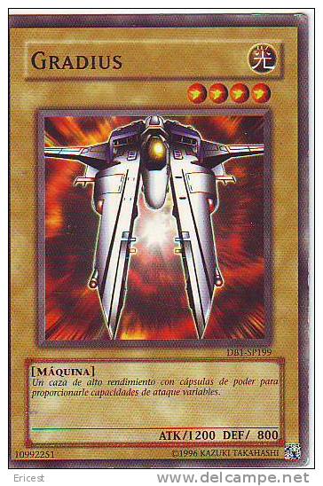 -- GRADIUS DB1-SP199 CARTE ESPAGNOLE ETAT COURANT - Yu-Gi-Oh