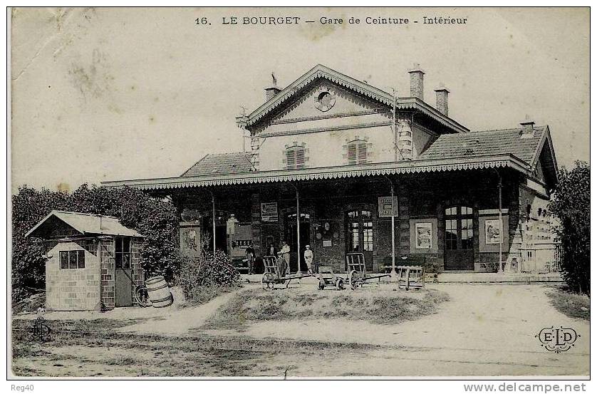 D93 - LE BOURGET  - Gare De Ceinture  - Intérieur - Le Bourget